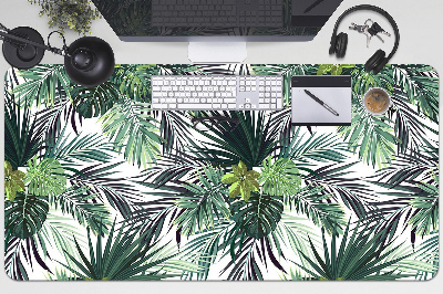 Full desk mat Green leaves