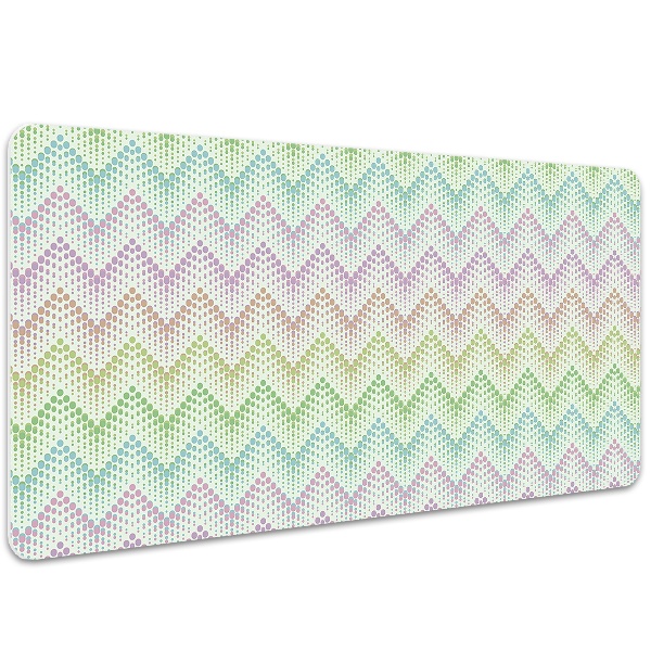 Full desk protector Dots herringbone
