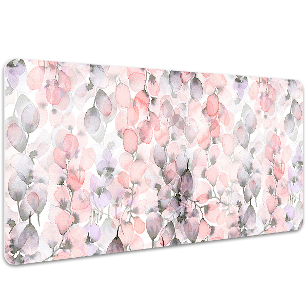 Desk pad flowers painted