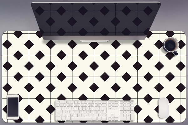 Full desk pad geometric pattern