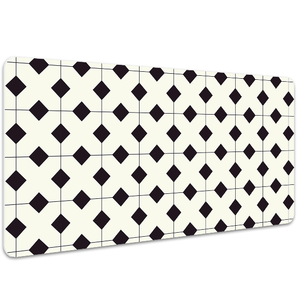 Full desk pad geometric pattern