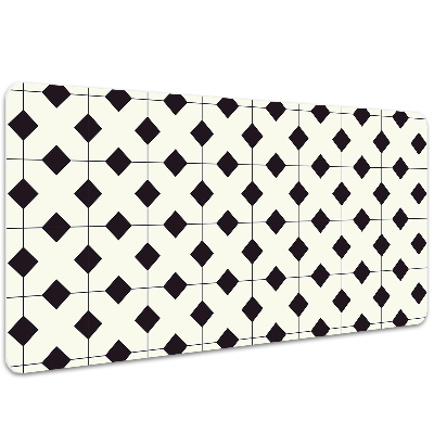 Full desk pad geometric pattern