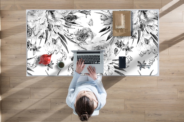 Full desk mat Bouquet of flowers