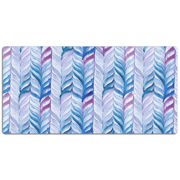 Full desk mat Herringbone pattern