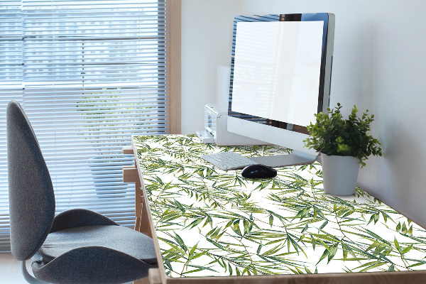Full desk pad exotic leaves
