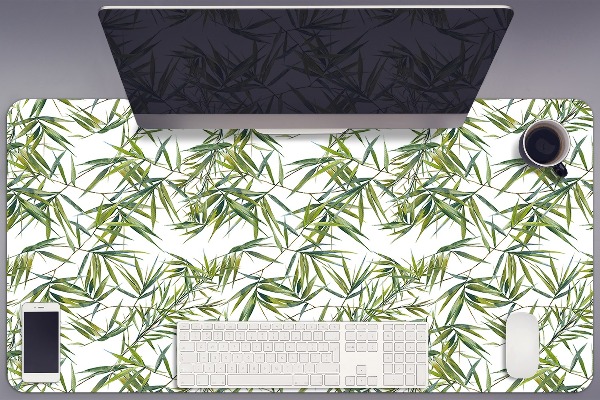 Full desk pad exotic leaves
