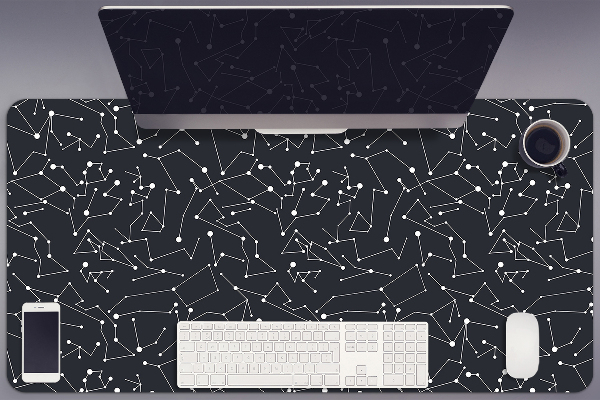 Full desk protector constellations galaxy