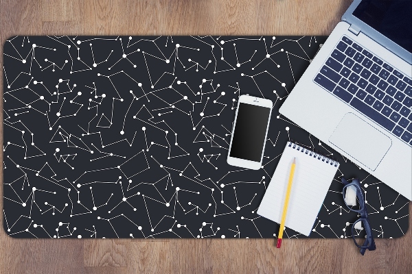 Full desk protector constellations galaxy