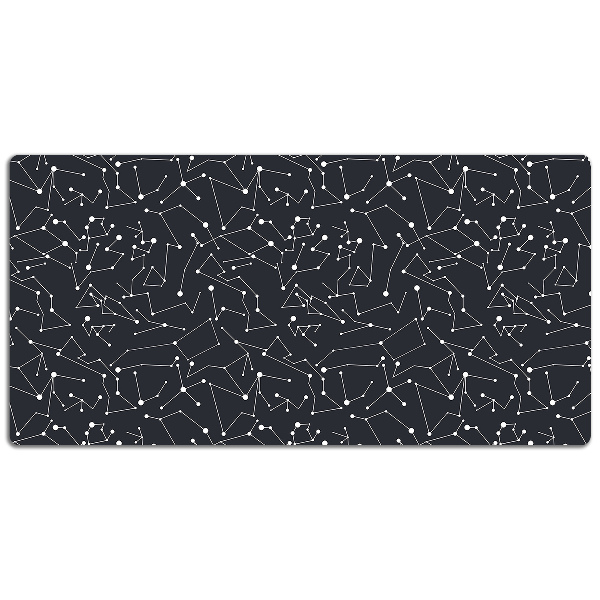 Full desk protector constellations galaxy
