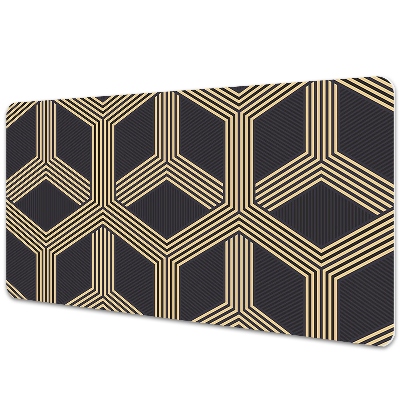 Full desk pad geometric pattern