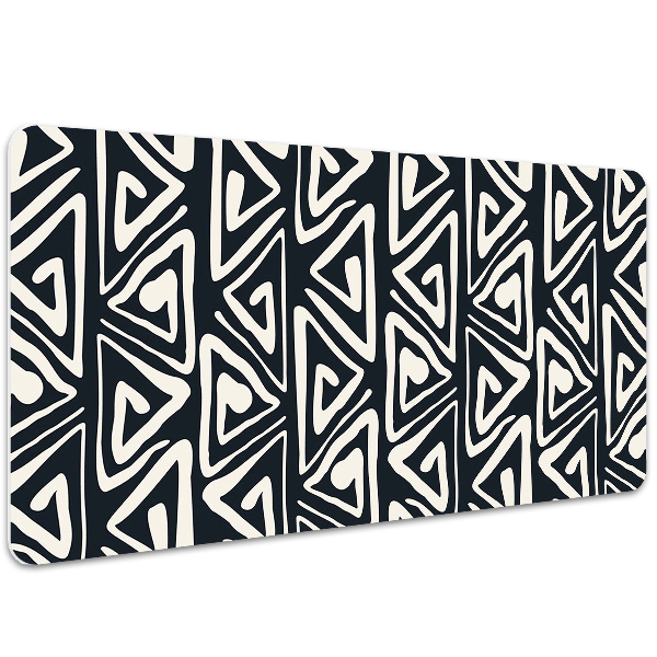 Full desk pad geometric pattern