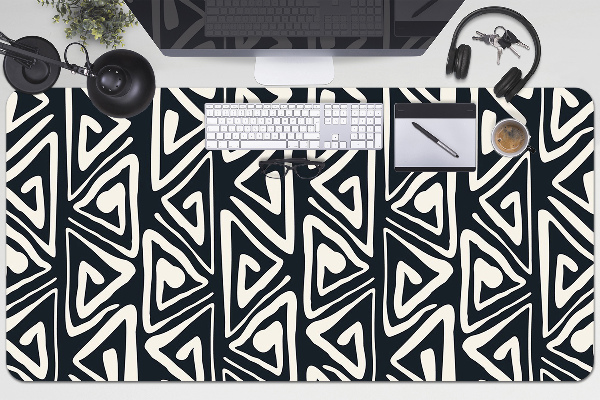 Full desk pad geometric pattern