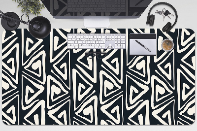 Full desk pad geometric pattern