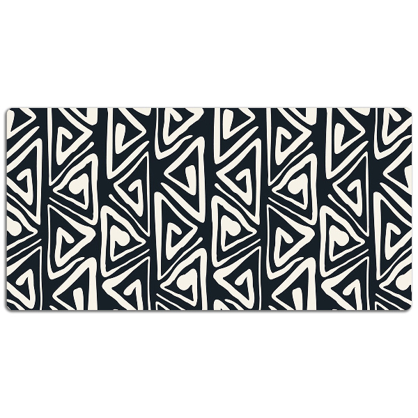Full desk pad geometric pattern
