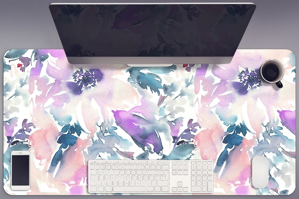 Full desk mat Flower garden