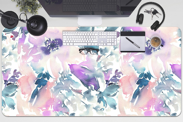 Full desk mat Flower garden