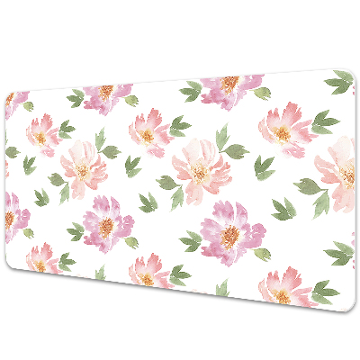 Desk pad watercolor Flowers