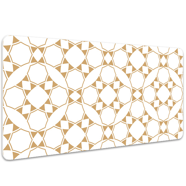 Full desk pad geometric pattern