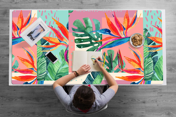 Desk mat Tropical mosaic