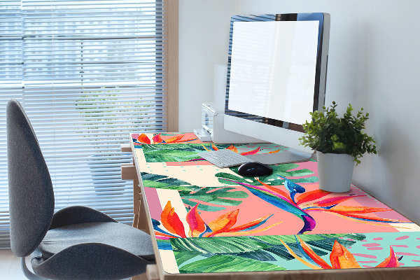 Desk mat Tropical mosaic