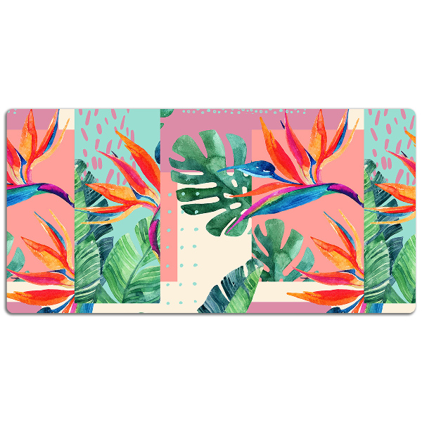 Desk mat Tropical mosaic