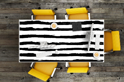 Large desk mat for children zebra