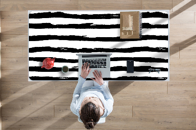 Large desk mat for children zebra