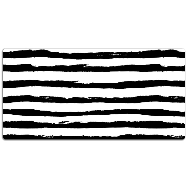 Large desk mat for children zebra