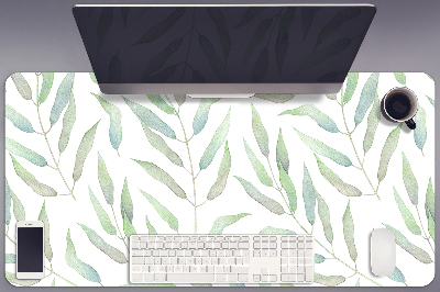 Full desk protector delicate leaves