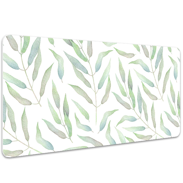 Full desk protector delicate leaves
