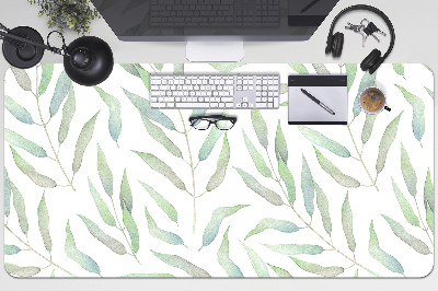 Full desk protector delicate leaves