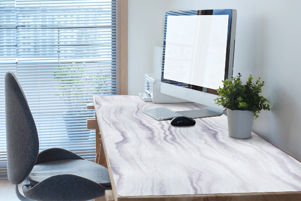 Large desk mat table protector Stone pattern
