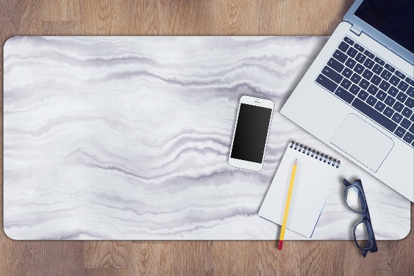 Large desk mat table protector Stone pattern