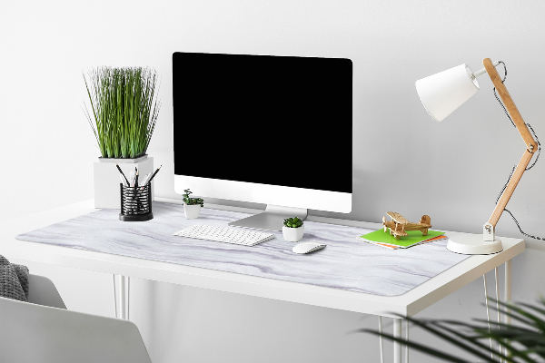 Large desk mat table protector Stone pattern