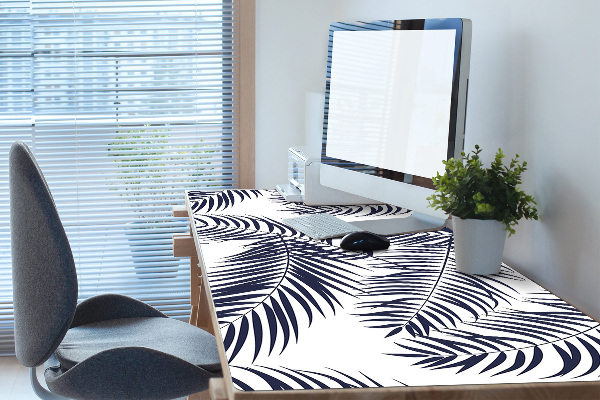 Full desk protector Tropical palm