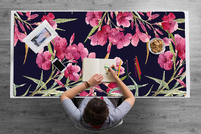 Desk pad watercolor Flowers