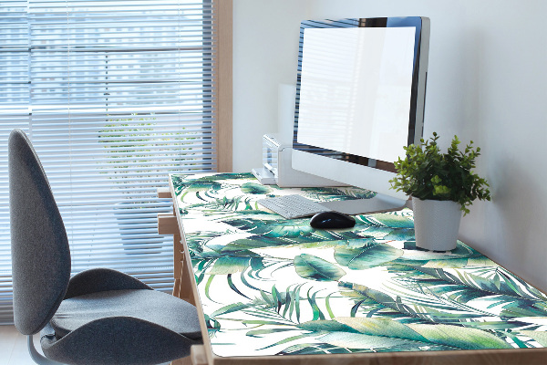 Full desk protector Falling leaves
