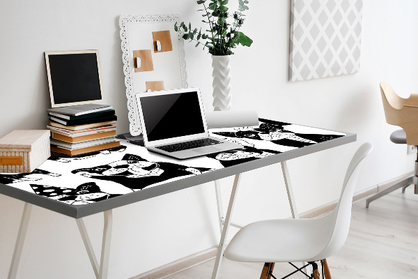 Large desk mat for children merry dogs