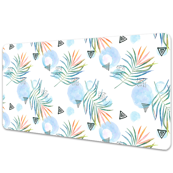 Desk pad tropical pattern