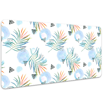 Desk pad tropical pattern