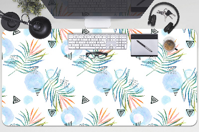 Desk pad tropical pattern