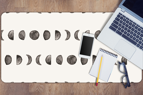 Large desk mat for children Moon