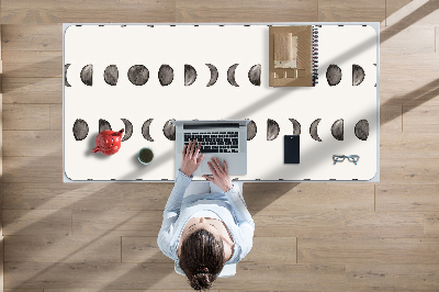 Large desk mat for children Moon