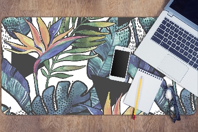 Full desk mat palm leaves