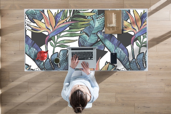 Full desk mat palm leaves