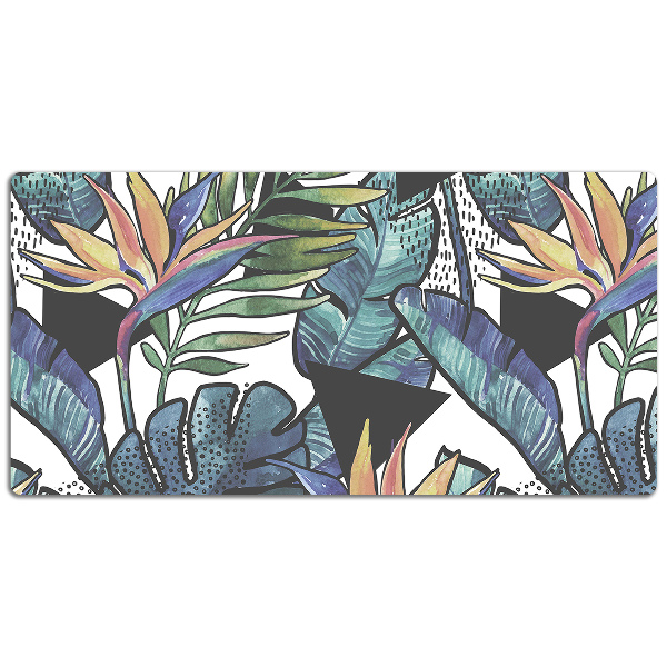 Full desk mat palm leaves