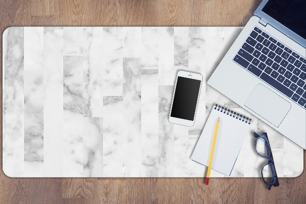 Large desk mat for children Marble