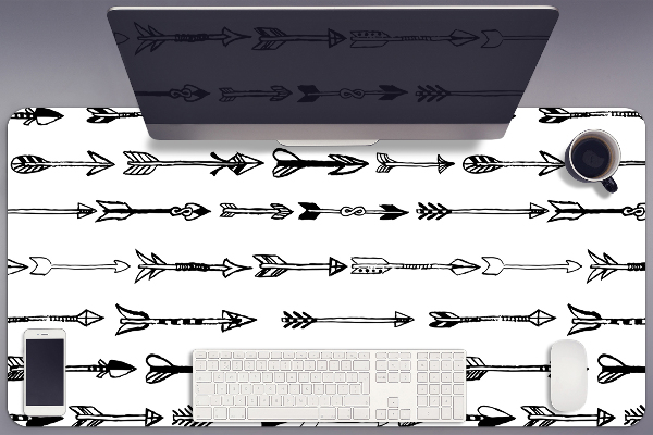Full desk pad arrows geometrical