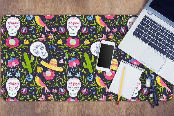 Desk mat Mexican motifs