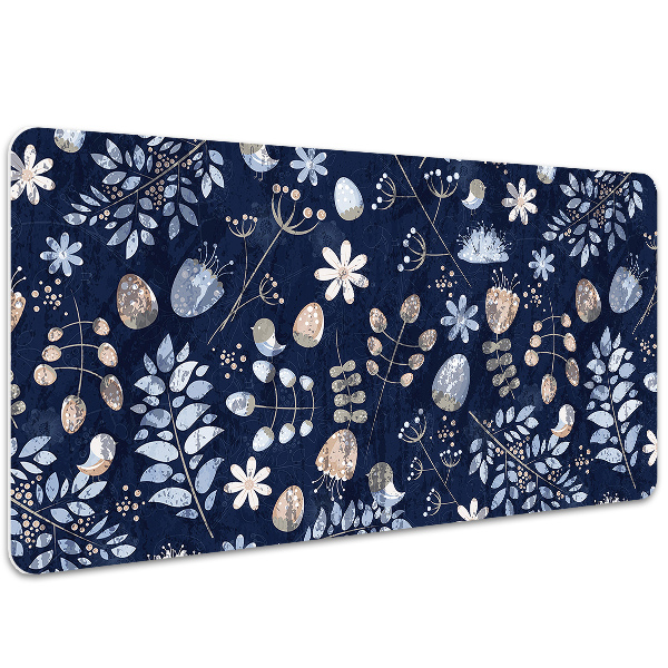Full desk pad Nordic leaves